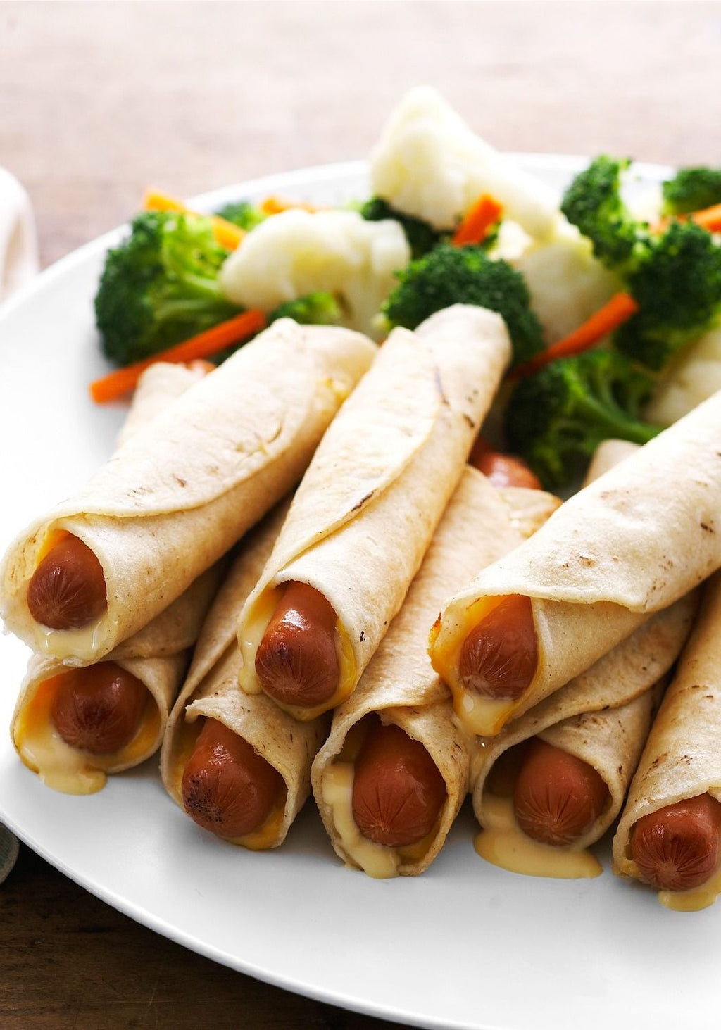 TortillaWrapped Hot Dogsrecipe