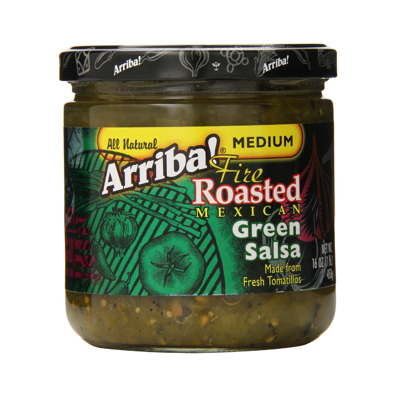Arriba Fire Roasted Mexican Green Salsa 453g