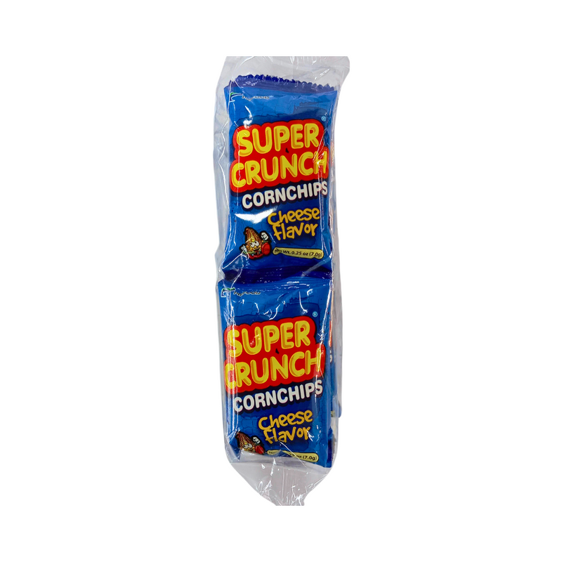 Super Crunch Corn Chips Super Cheese 7g x 12's