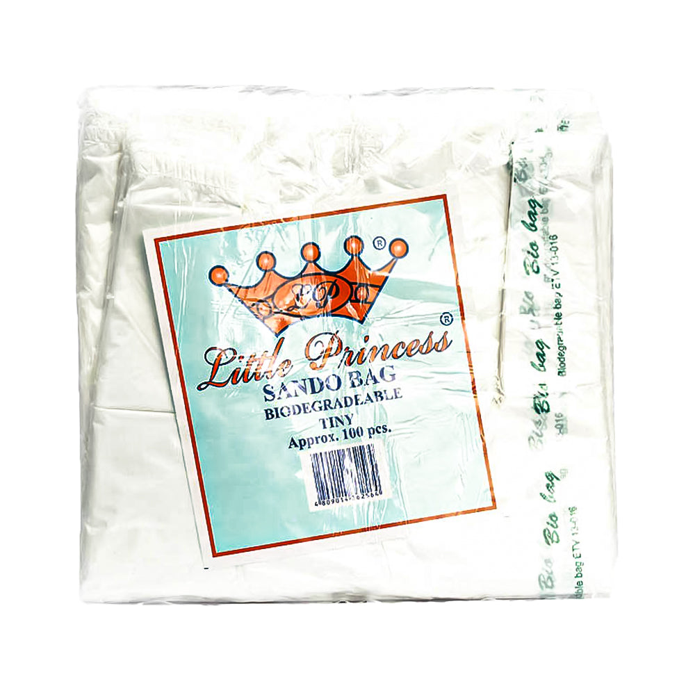 Little Princess Sando Bag White Tiny 100's