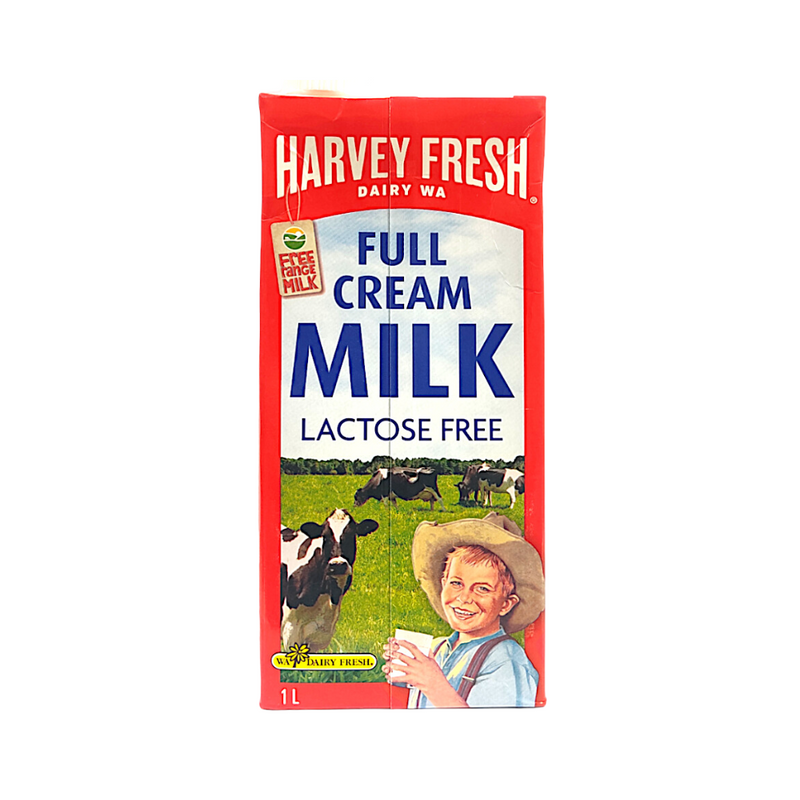 Harvey Fresh Lactose Free Full Cream Milk 1L