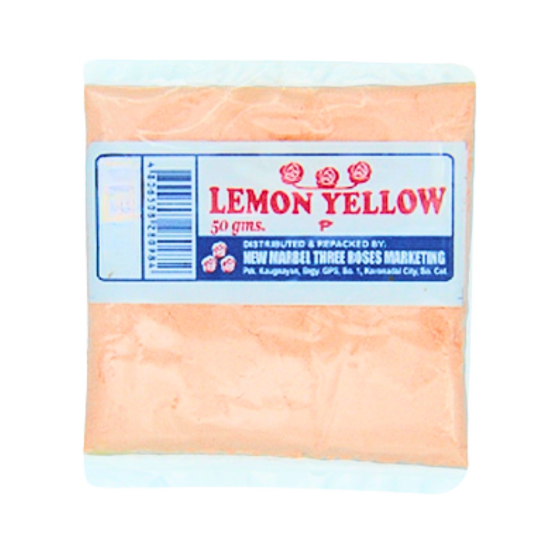 Three Roses Food Coloring Lemon Yellow 50g