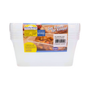 Ready-Wrap U1000 Clear Lid And Clear Container 5's