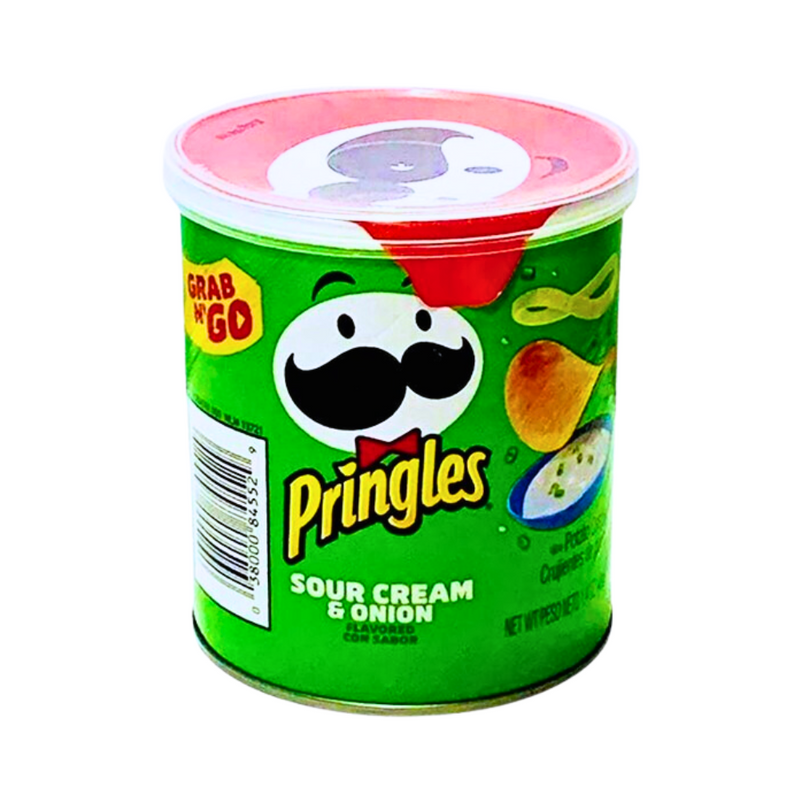 Pringles Potato Crisps Sour Cream And Onion 40g