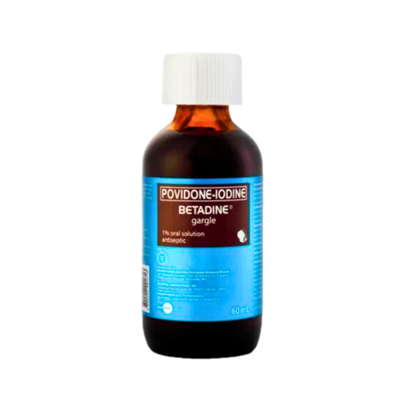 Betadine Povidone Iodine Oral Gargle 60ml