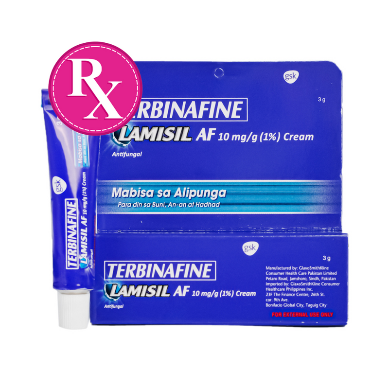 Lamisil Terbinafine 10mg/g 1% 3g Cream