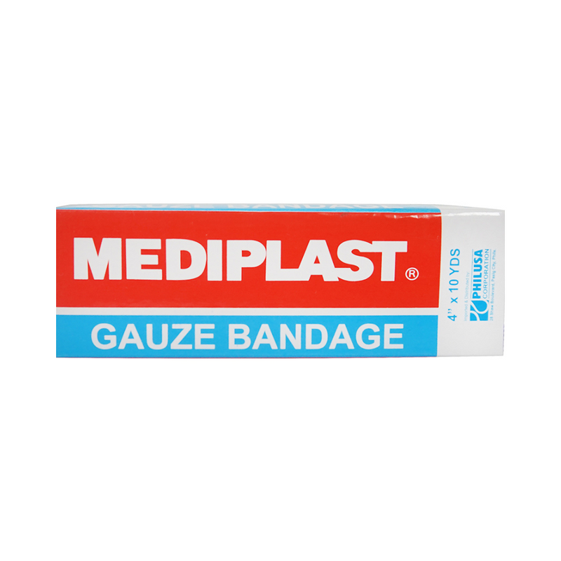 Mediplast Gauze Bandage 4in x 10 yds