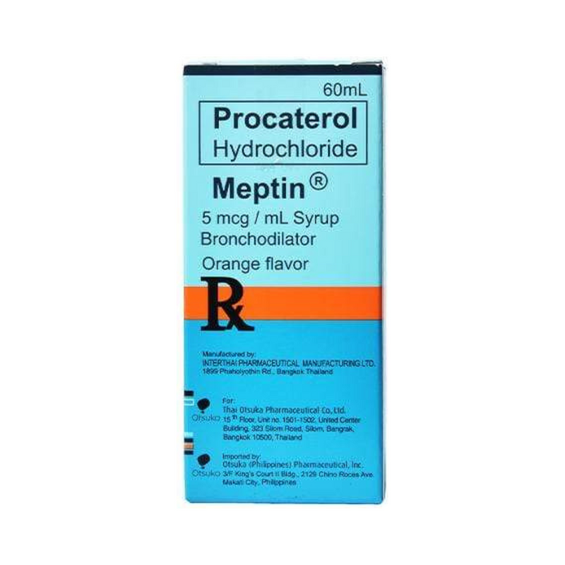 Meptin Procaterol 5mcg/ml Syrup 60ml