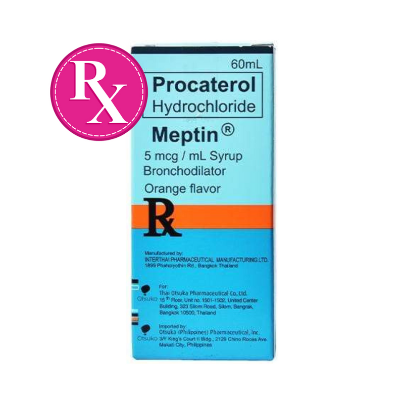 Meptin Procaterol 5mcg/ml Syrup 60ml