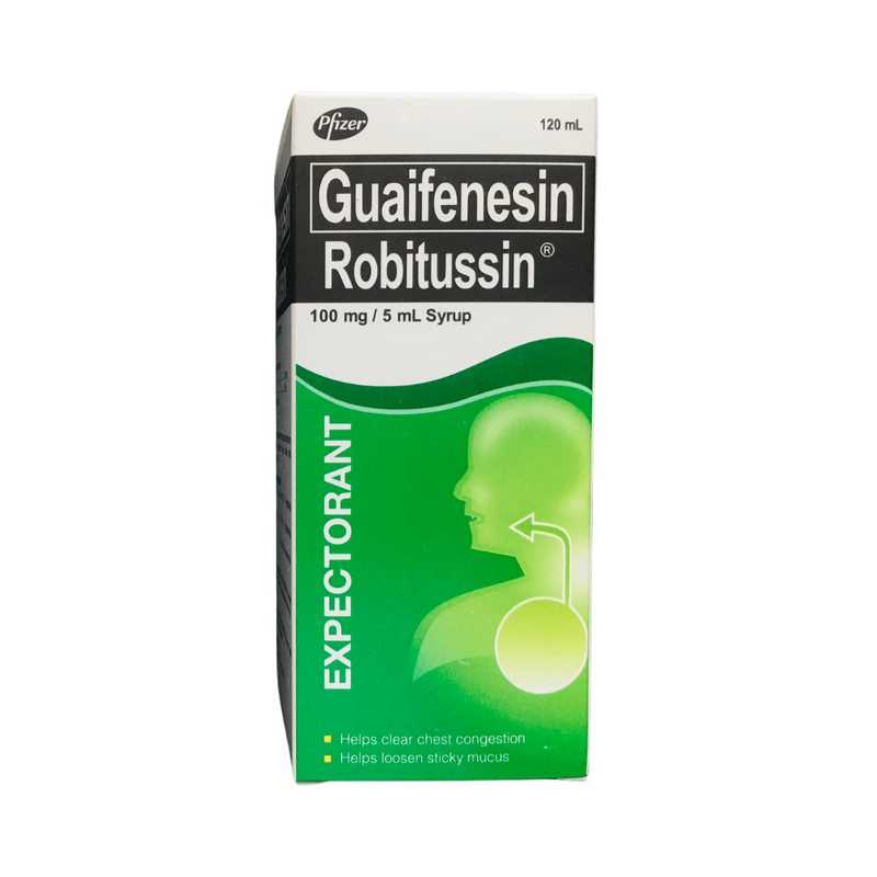 Robitussin Expectorant 100mg/5ml Syrup 120ml