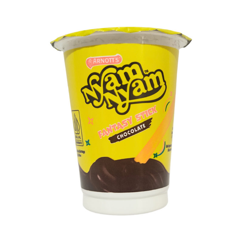 Arnott's Nyam Nyam Biscuit Stick Creamy Chocolate 25g