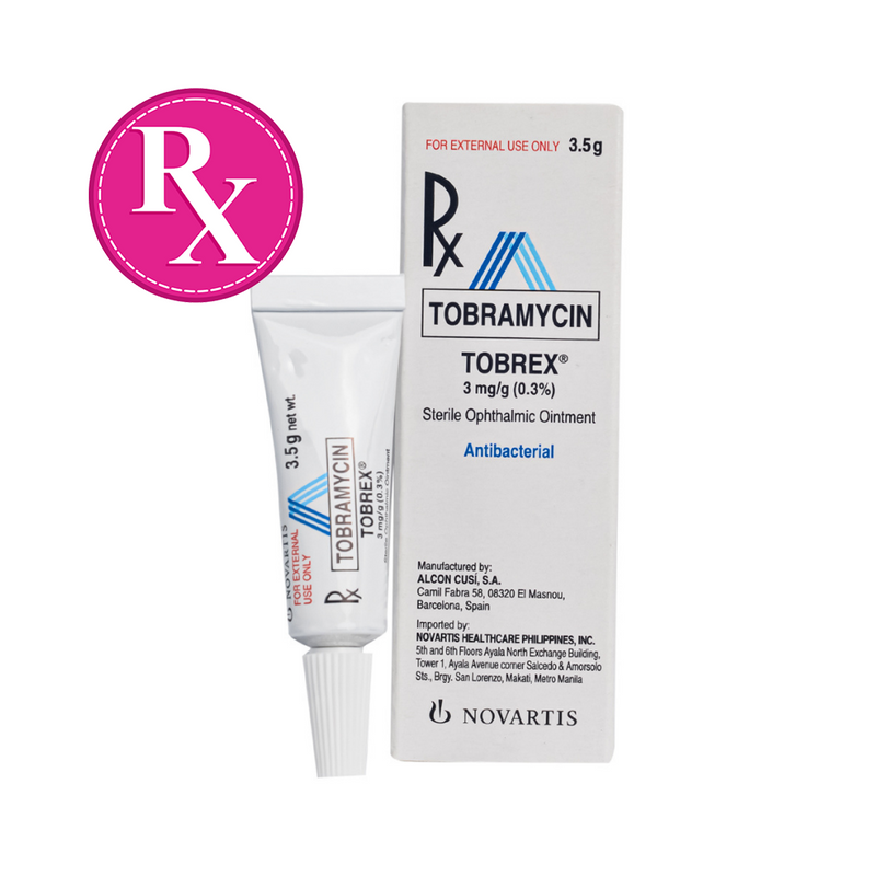 Tobrex Tobramycin 3mg/g 0.3% Ointment 3.5G