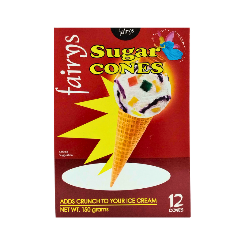 Fairy's Ice Cream Sugar Cones 12's