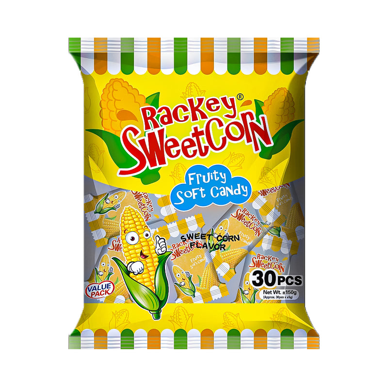 Rackey Fruiti Soft Candy Sweet Corn 30's