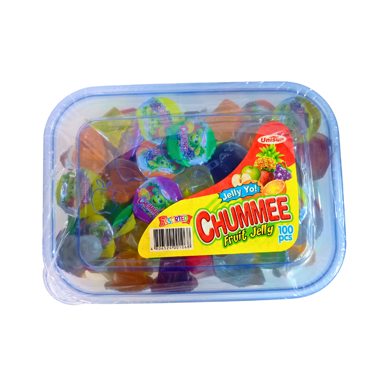 Chummee Fruit Jelly Assorted 100's