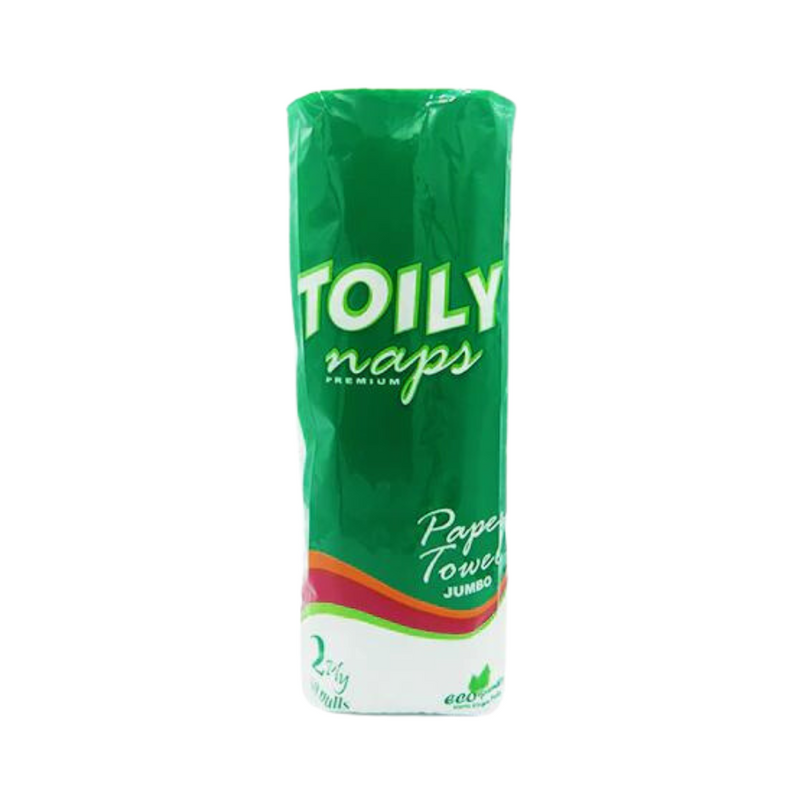 Toily Naps Premium Kitchen Towel 2 Ply Jumbo 1 Roll