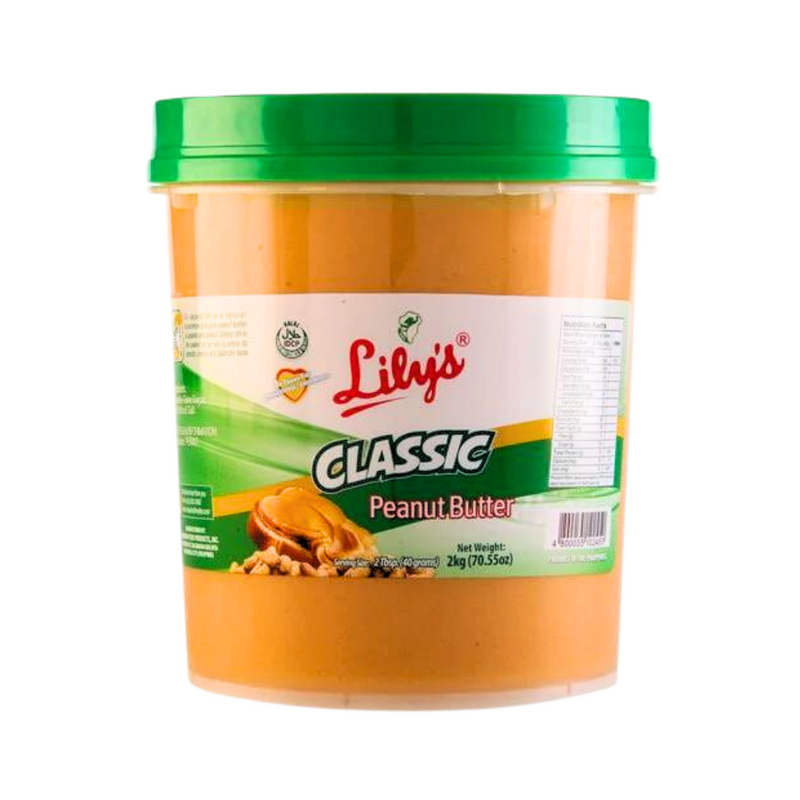 Lily's Peanut Butter Jar 2kg