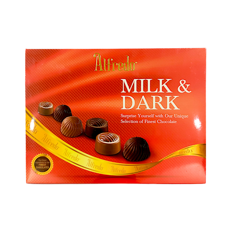 Alfredo Milk And Dark Chocolate 110g