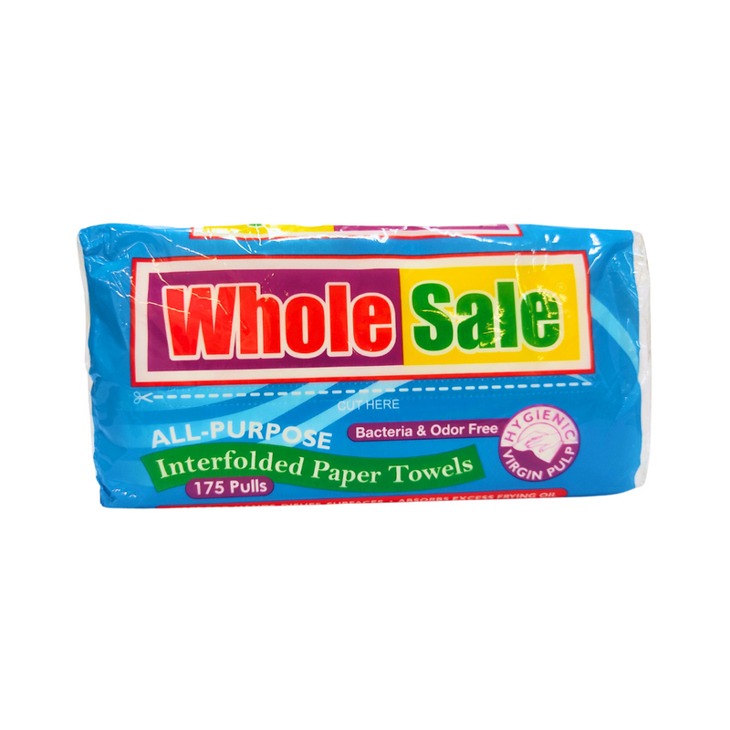 Wholesale Paper All Purpose Interfolded Paper Towels 1 Ply 175 Pulls