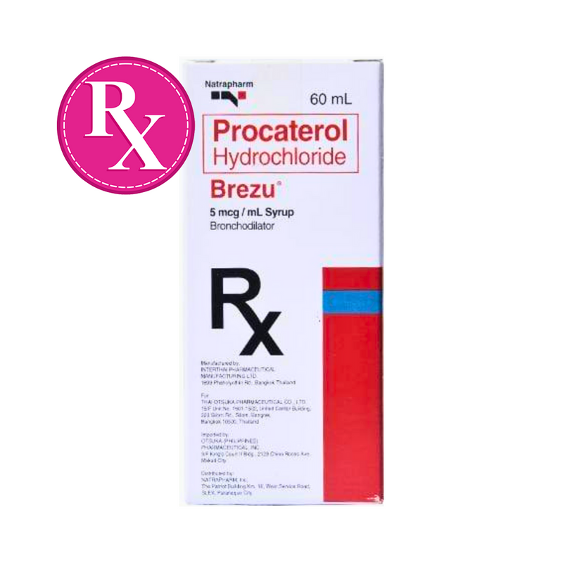Brezu Procaterol Hydrochloride 5mcg/ml Syrup 60ml