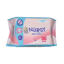Nursy Baby Wipes In Powder Scent 30's