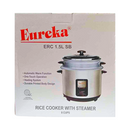 Eureka Rice Cooker With Steamer 1.5L