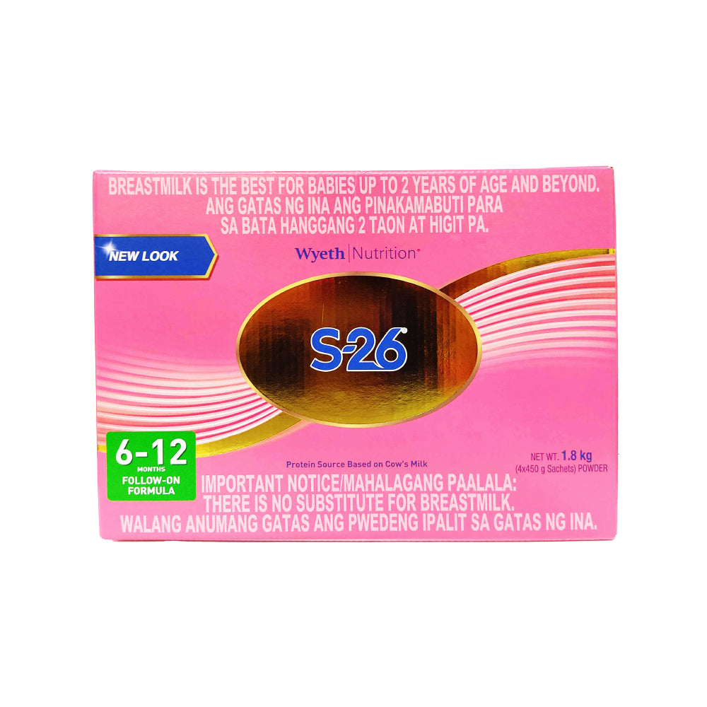 S-26 Two Milk Supplement 6-12 Months