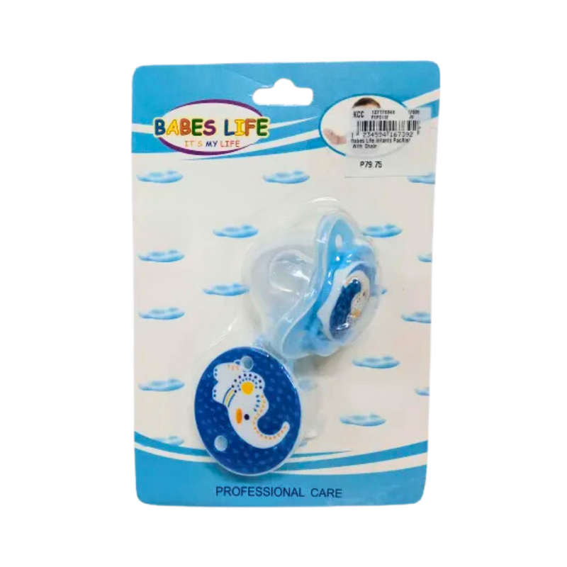 Babes Life Infants Pacifier With Chain