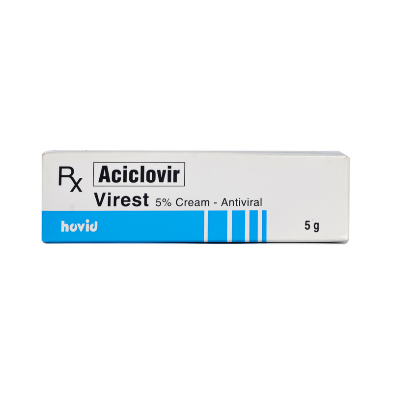 Virest Aciclovir 5% Cream 5g