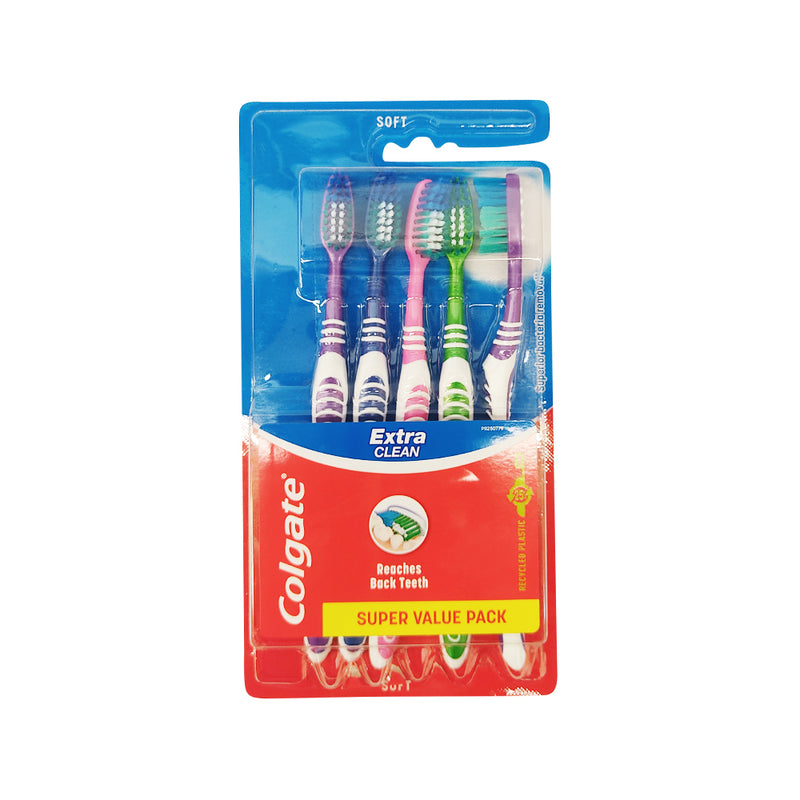Colgate Toothbrush Extra Clean Buy 5's