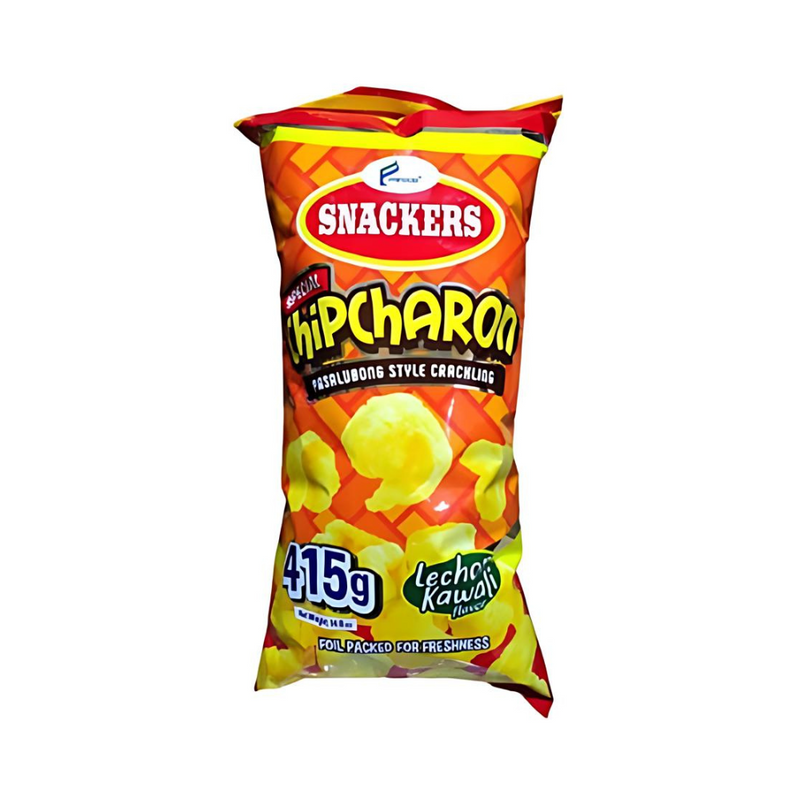 Snackers Chipcharon Lechon Kawali 415g