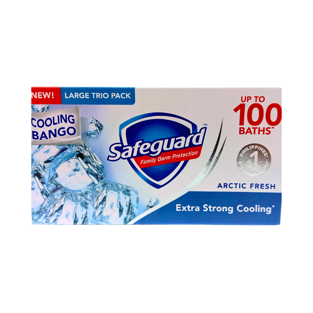 Safeguard Bar Soap Arctic Fresh 115g x 3's