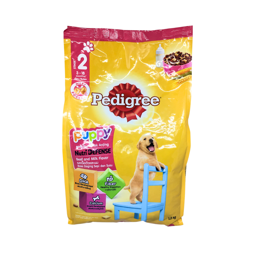 Pedigree Puppy Dog Food Beef And Milk - Main Image