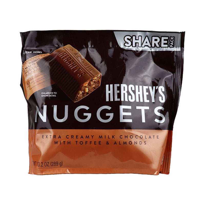 Hershey's Nuggets Milk Chocolate With Toffee And Almond 289g