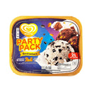 Selecta Supreme Ice Cream Choco Almond Fudge And Cookies And Cream 2L