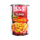 555 Tuna Flakes Spicy Caldereta 155g