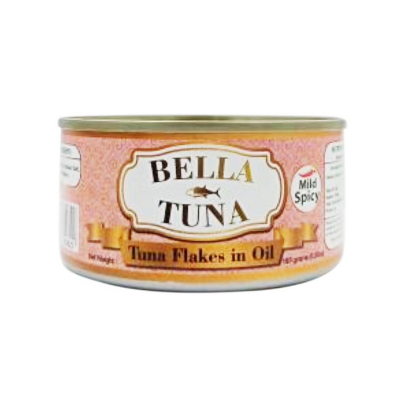 Bella Tuna Flakes In Oil Mild Spicy 185g