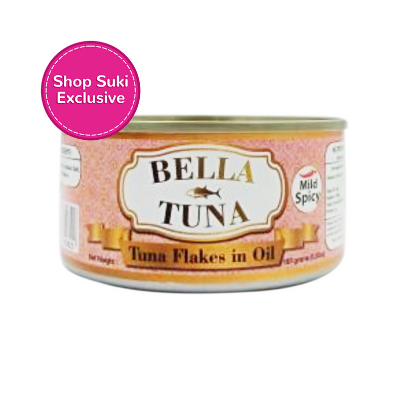 Bella Tuna Flakes In Oil Mild Spicy 185g