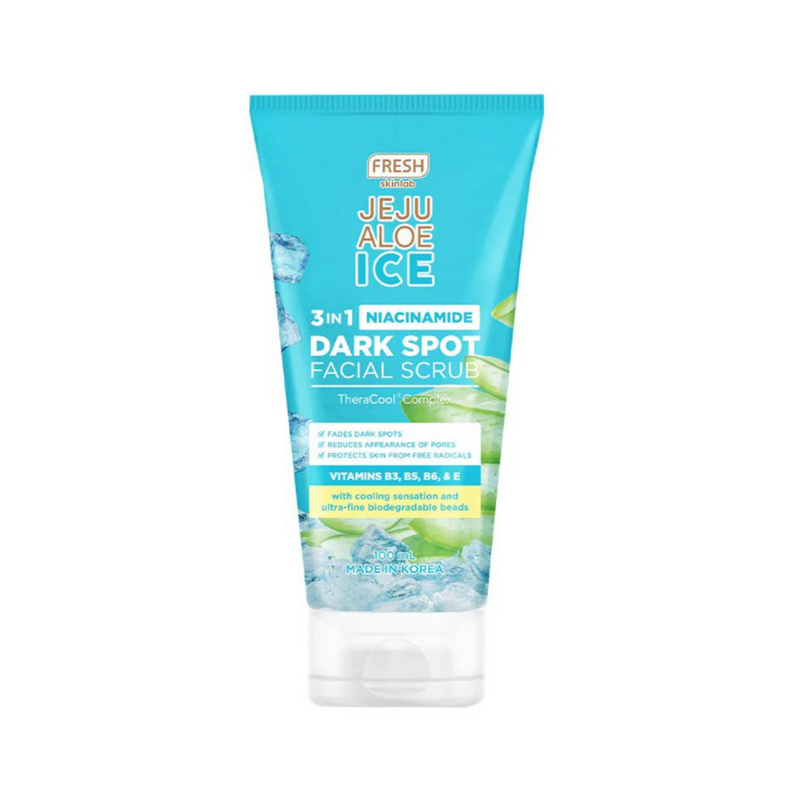 Fresh Skinlab Jeju Aloe Vera Ice Facial Scrub 100ml