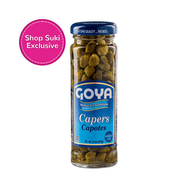 Goya Reduced Sodium Capers Capotes 57g