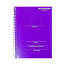 Bookworm Spiral Notebook 80 Leaves