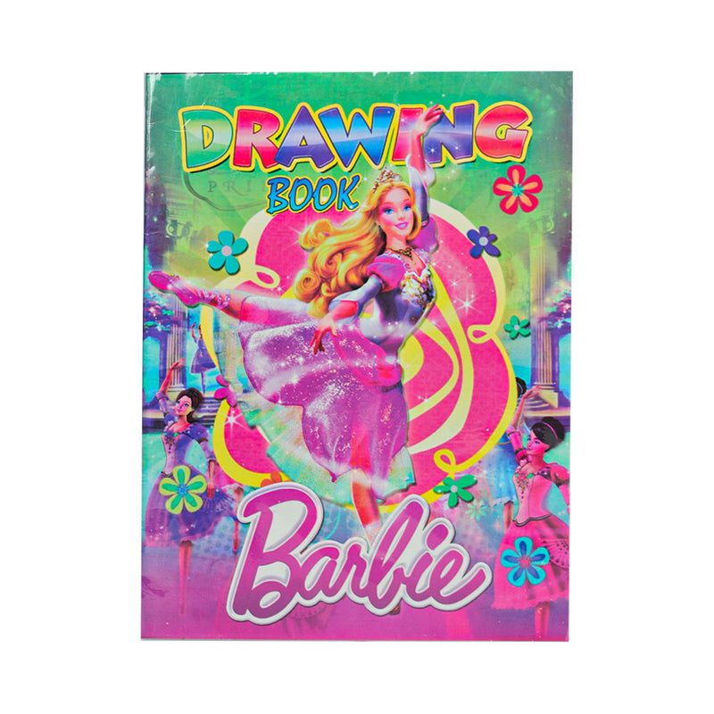 Drawing Book Glossy Barbie