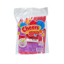 Cheers Starch Based Cutlery Spoon And Fork Red 24's