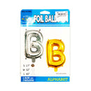 Habile Foil Letter Balloon Silver 17in