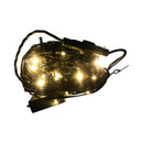 Fuji Bright 100 Led Chasing Light Green Wire Warm White 8.3m