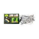 Fuji Bright 100 Led Chasing Light Clear Wire White 8.3m
