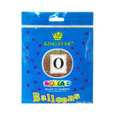 DNK Foil Balloon Silver 16in 1's