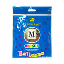 DNK Foil Balloon Silver 16in 1's