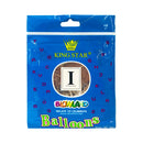 DNK Foil Balloon Silver 16in 1's