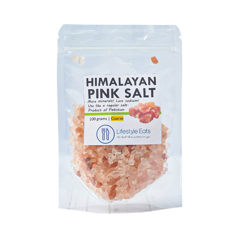 Lifestyle Eats Himalayan Pink Salt Coarse Big 100g